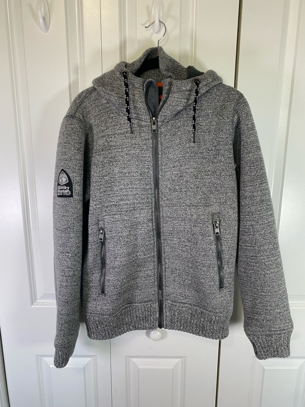 Superdry Mountain Zip-Up Hooded Sweater Jacket - Picture 2 of 8